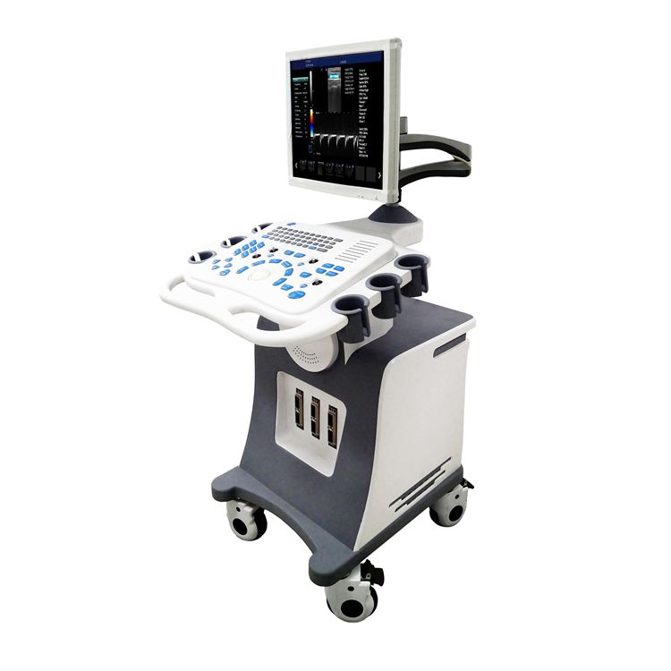 3D Color Digital Trolley Ultrasound Scanner